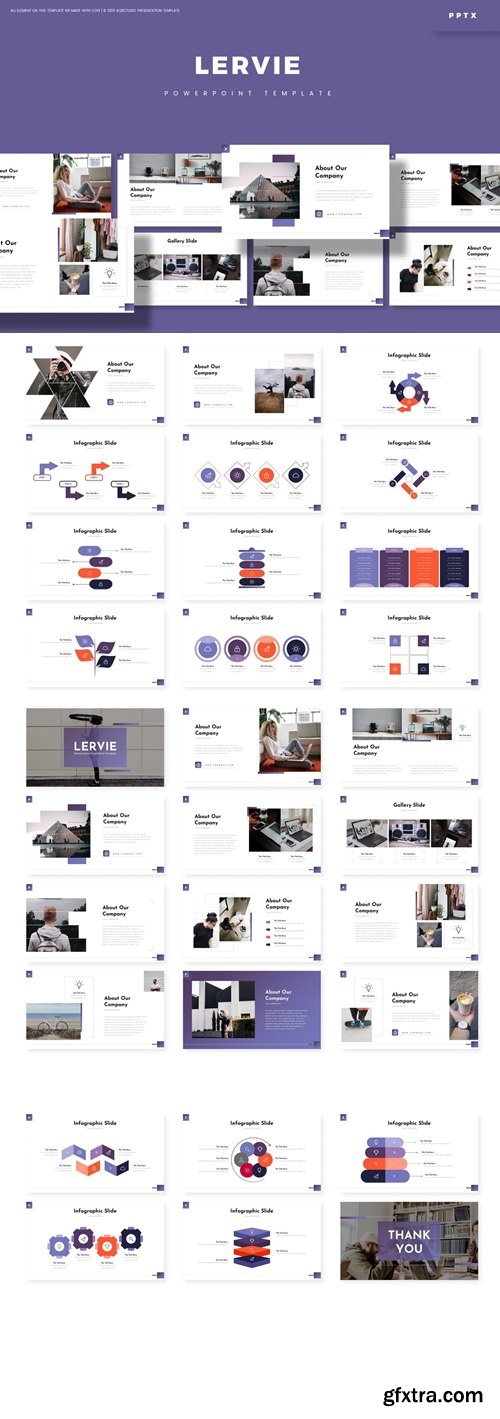 Lervie Powerpoint, Keynote and Google Slides Templates