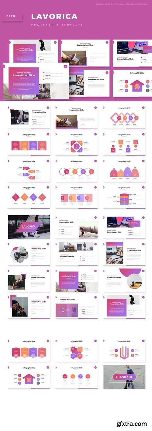 Lavorica Powerpoint, Keynote and Google Slides Templates