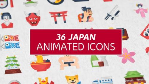 Videohive - 36 Japan Icons