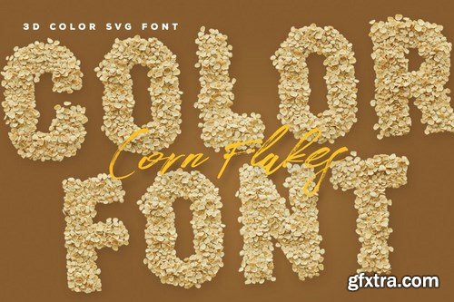 Corn Flakes Color Fonts