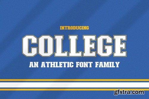 College Font Family