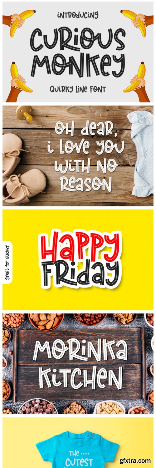 Curious Monkey Font Curious Monkey Font