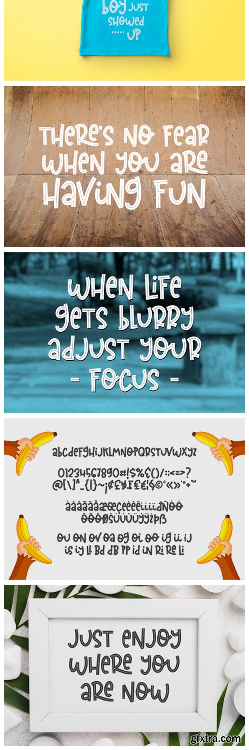 Curious Monkey Font Curious Monkey Font