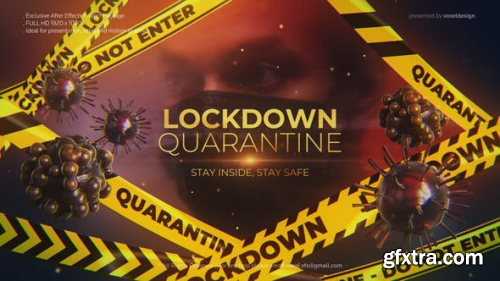 Videohive Lockdown Quarantine Cinematic Title 26391496