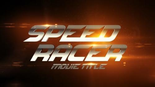 Videohive - Movie Title - Speed Racer