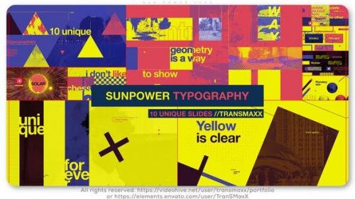 Videohive - Sun Power Typo