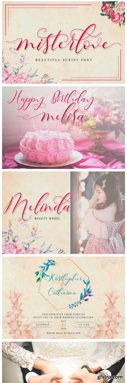 Misterlove Font Misterlove Font