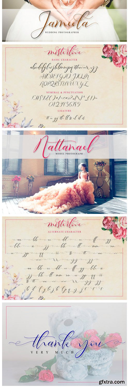 Misterlove Font Misterlove Font