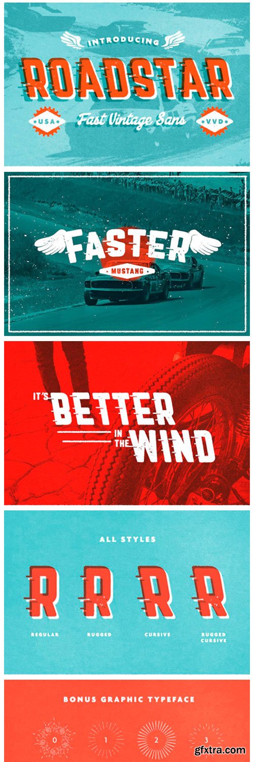 Roadstar Font Roadstar Font