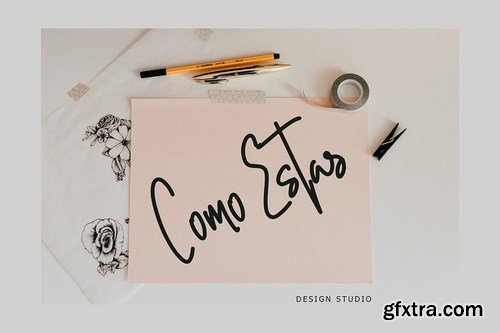 Justtony Playful Script Font