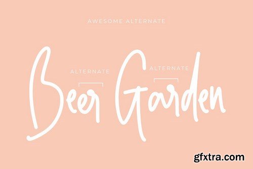 Justtony Playful Script Font