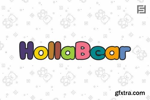 CM - HollaBear - Cute & Playful Kids Font 4818017 CM - HollaBear - Cute & Playful Kids Font 4818017