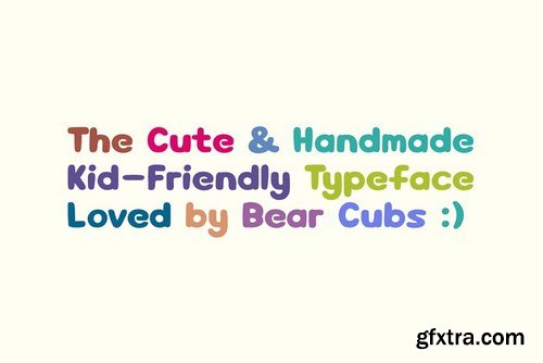 CM - HollaBear - Cute & Playful Kids Font 4818017 CM - HollaBear - Cute & Playful Kids Font 4818017
