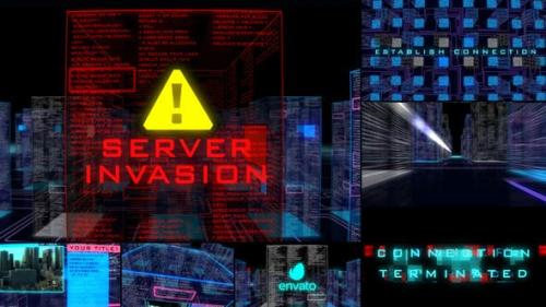 Videohive - Server Invasion Template