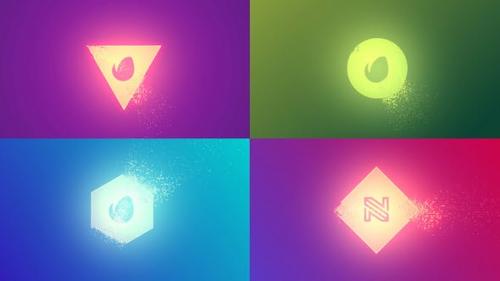 Videohive - Quick Simple Particles Logo