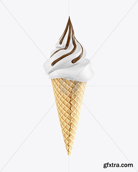 Ice Cream Cone Mockup 58670