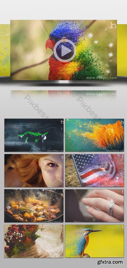 PikBest - Particle Effects Photo Gallery Show Animation AE Template - 109375