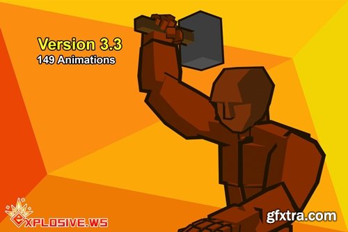 Unity Asset Store - Crafting Mecanim Animation Pack v3.3 36545