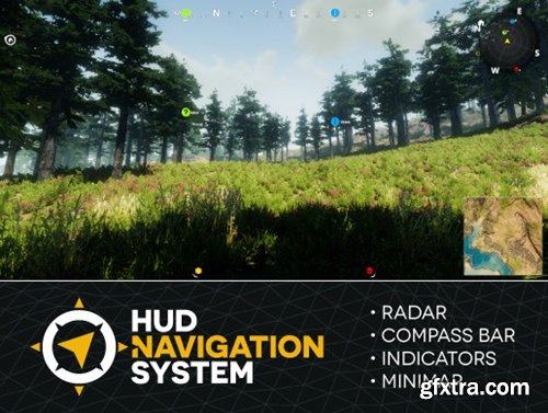 Unity Asset Store - HUD Navigation System v2.0.3 103056