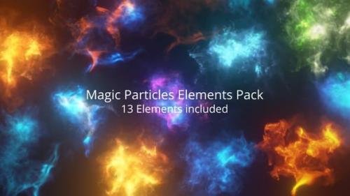 Videohive - Magic Particles Elements Pack