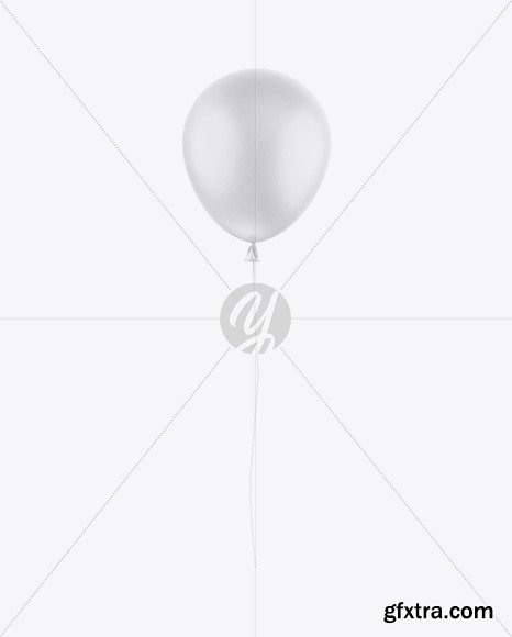 Matte Balloon Mockup 58624
