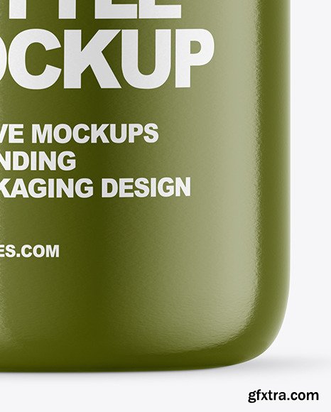 Glossy Pills Bottle Mockup 58838