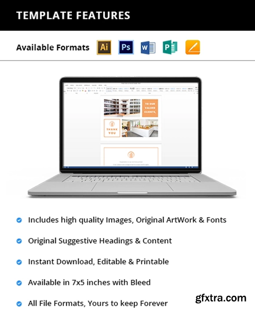 Real-Estate-Business-Thank-You-Card-Printable Real-Estate-Business-Thank-You-Card-Printable