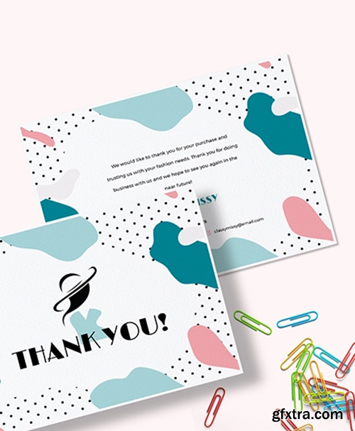 Sample-Fashion-Business-Thank-You-Card Sample-Fashion-Business-Thank-You-Card
