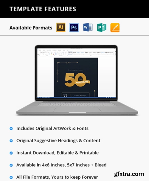 50th-Anniversary-Invitation-Printable 50th-Anniversary-Invitation-Printable