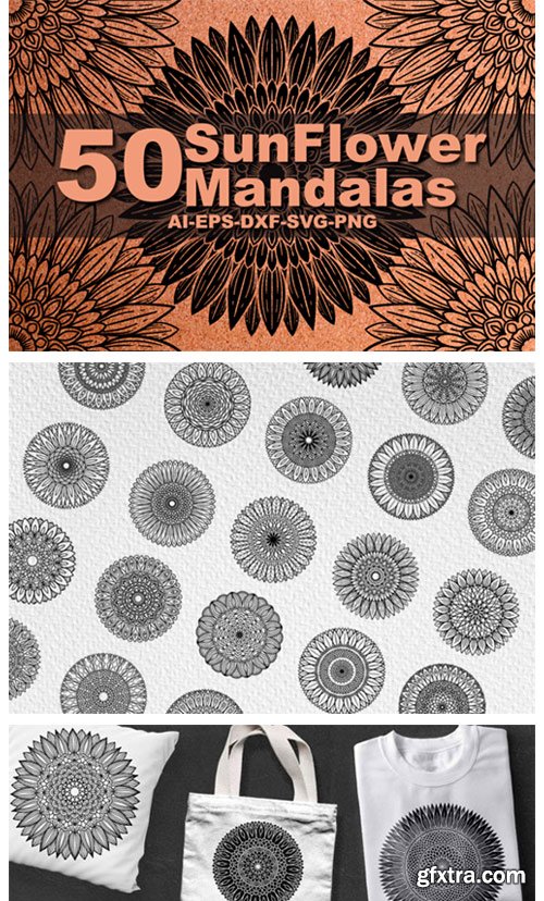 Sunflower Mandalas 3906139 Sunflower Mandalas 3906139