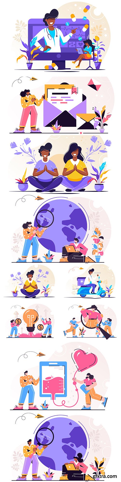 People different professions and lifestyle flat design 6
People different professions and lifestyle flat design 6