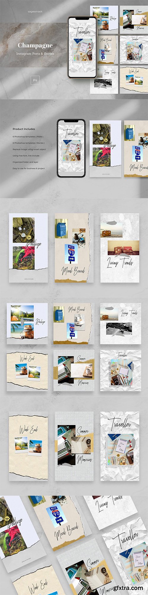 Champagne Instagram Posts & Stories Champagne Instagram Posts & Stories