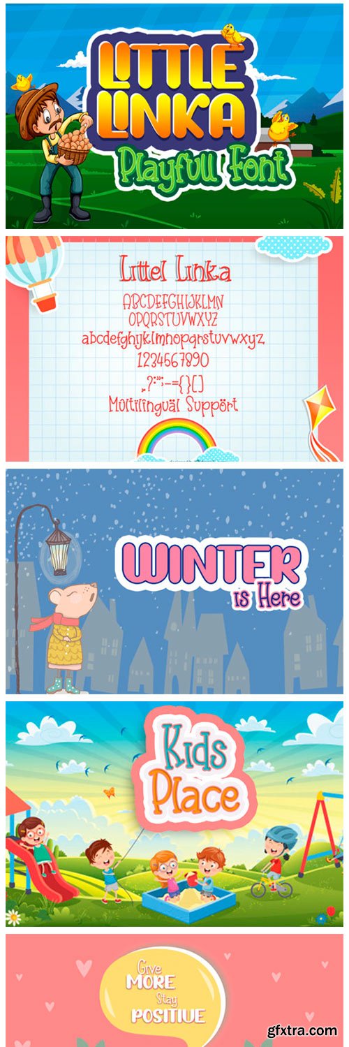 Little Linka Font Little Linka Font