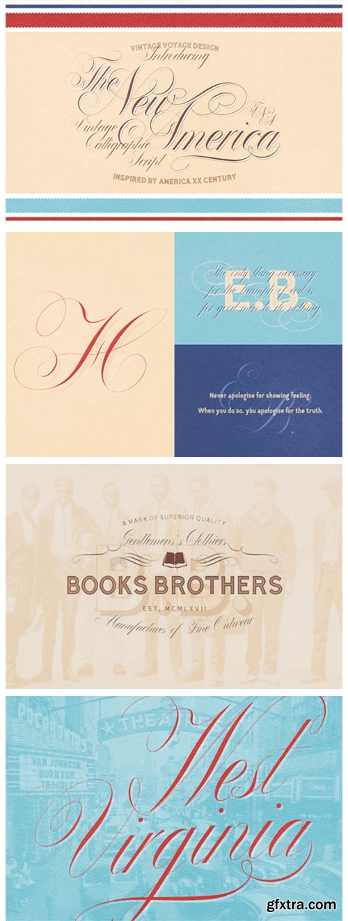 The New America Font The New America Font