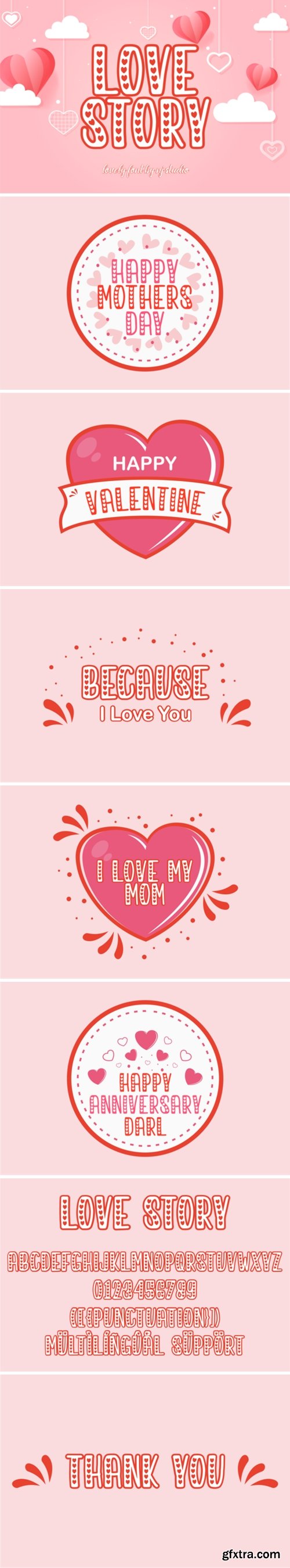 Love Story Font
