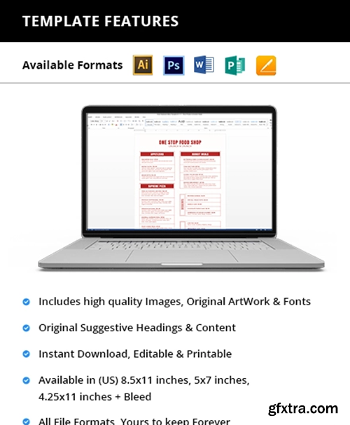Modern-Food-and-Drinks-Menu-Printable Modern-Food-and-Drinks-Menu-Printable