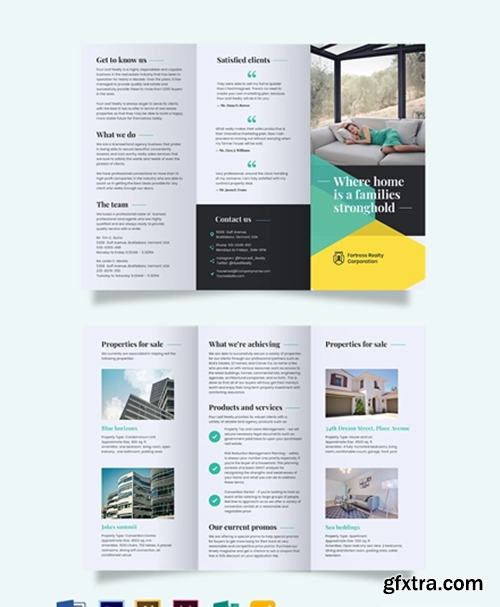 Land-Sales-Agent-Agency-Tri-Fold-Brochure