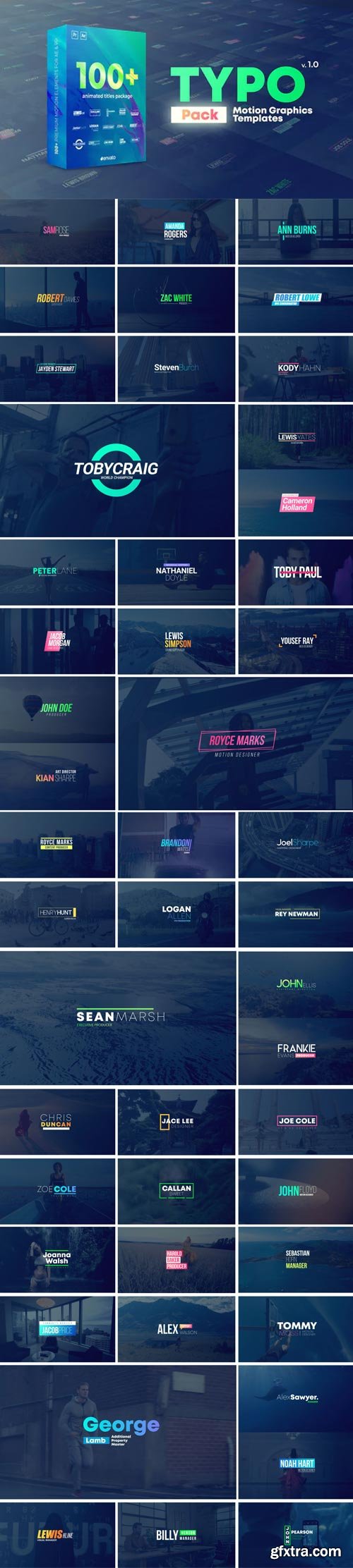 Videohive - Lower Third Titles - 25905286