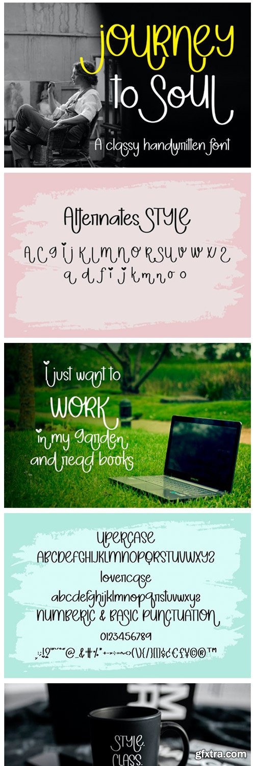 Jorney to Soul Font Jorney to Soul Font