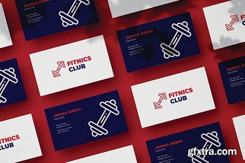 Fitness Business Card Fitness Business Card