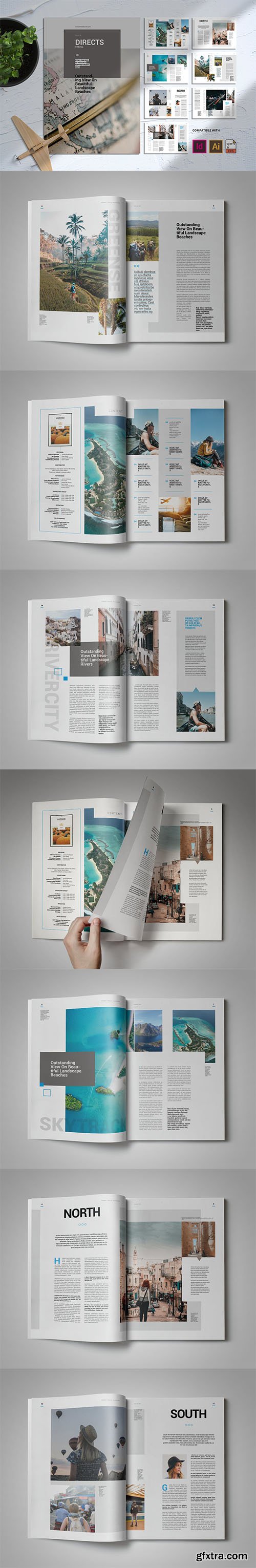 Direct Travel | Magazine Template