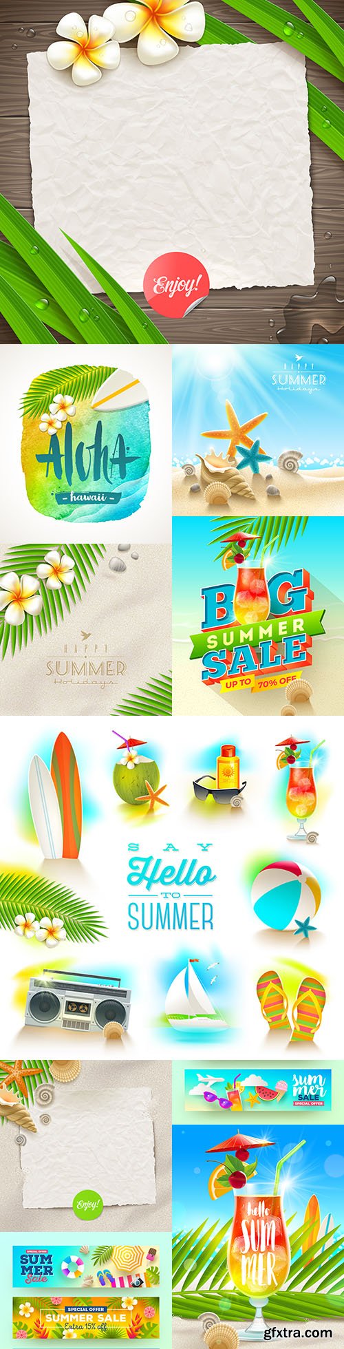 Summer holidays tropical jasmine flowers and palm branches
Summer holidays tropical jasmine flowers and palm branches