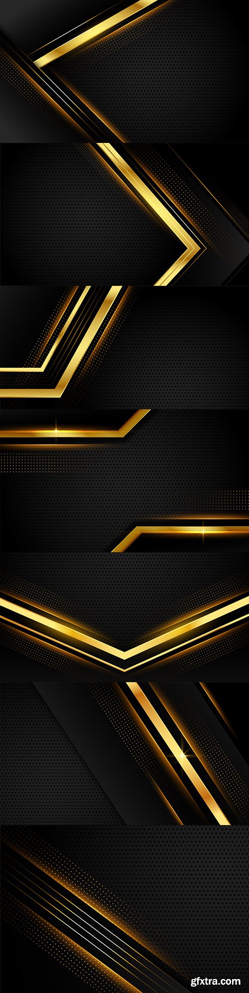 Shiny gold geometric lines black carbon background
Shiny gold geometric lines black carbon background