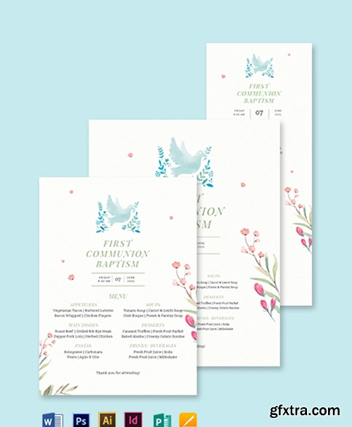 First-Communion--Baptism-Menu First-Communion--Baptism-Menu