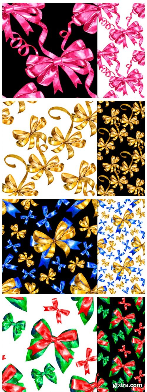 30 Watercolor Gift Bows and Ribbons 3934672 30 Watercolor Gift Bows and Ribbons 3934672