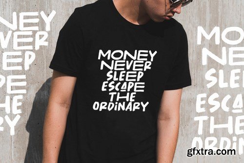 Roller Cores - Roller Paint Typeface