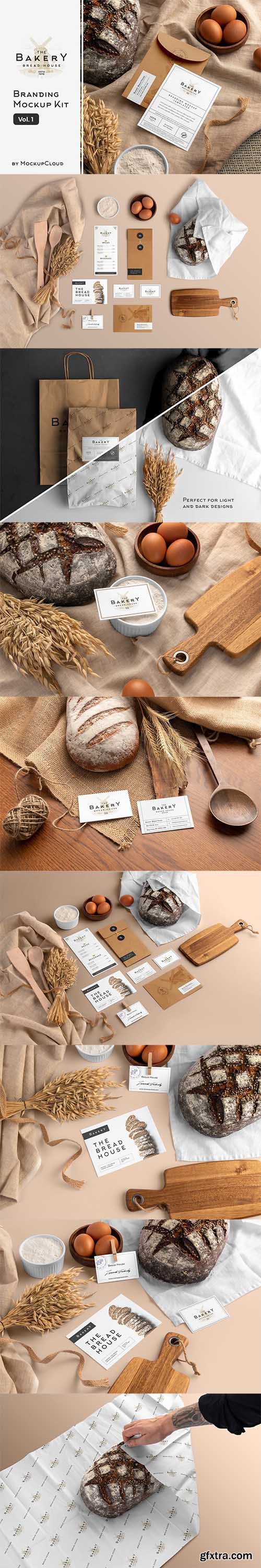 Bakery Branding Mockups Vol. 1 Bakery Branding Mockups Vol. 1
