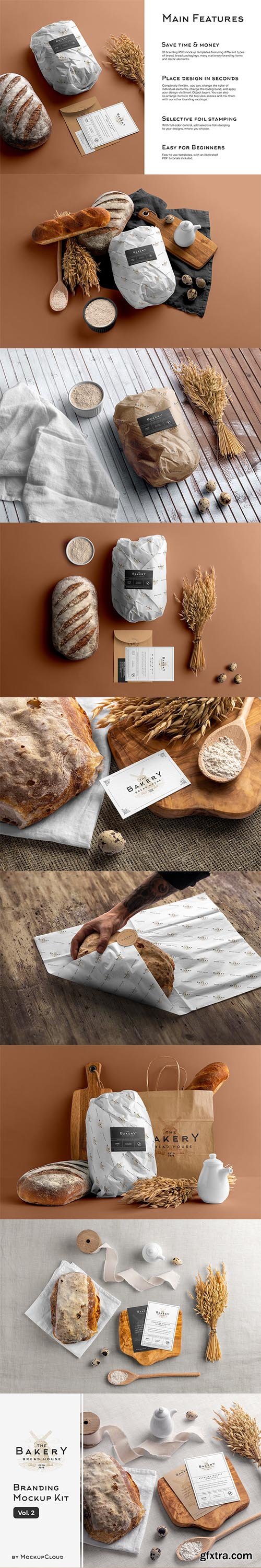 Bakery Branding Mockups Vol. 2 Bakery Branding Mockups Vol. 2