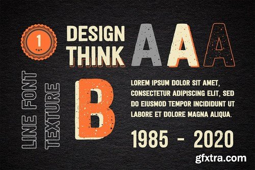 Signcore Sans Serif Texture Font