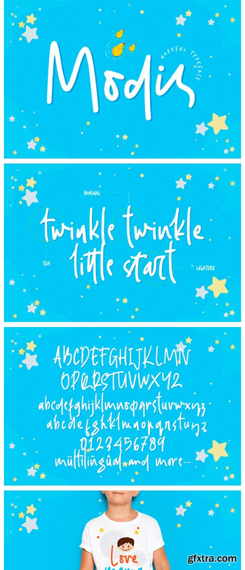 Modis Font Modis Font